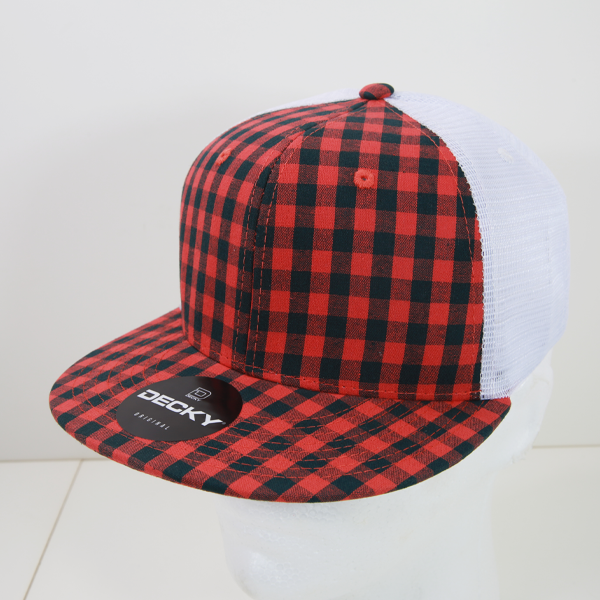 Decky 6015 Baseball Cap - Structured, Flat Brim