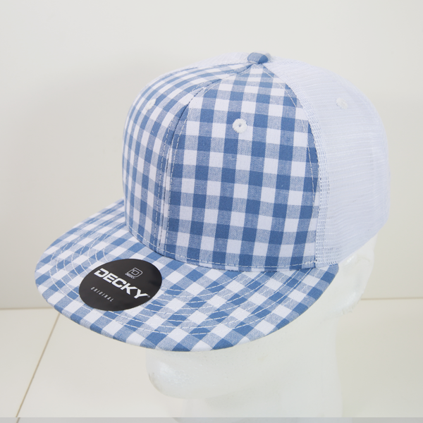 Decky 6015 Baseball Cap - Structured, Flat Brim