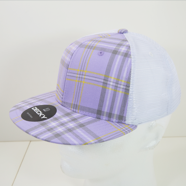 Decky 6015 Baseball Cap - Structured, Flat Brim