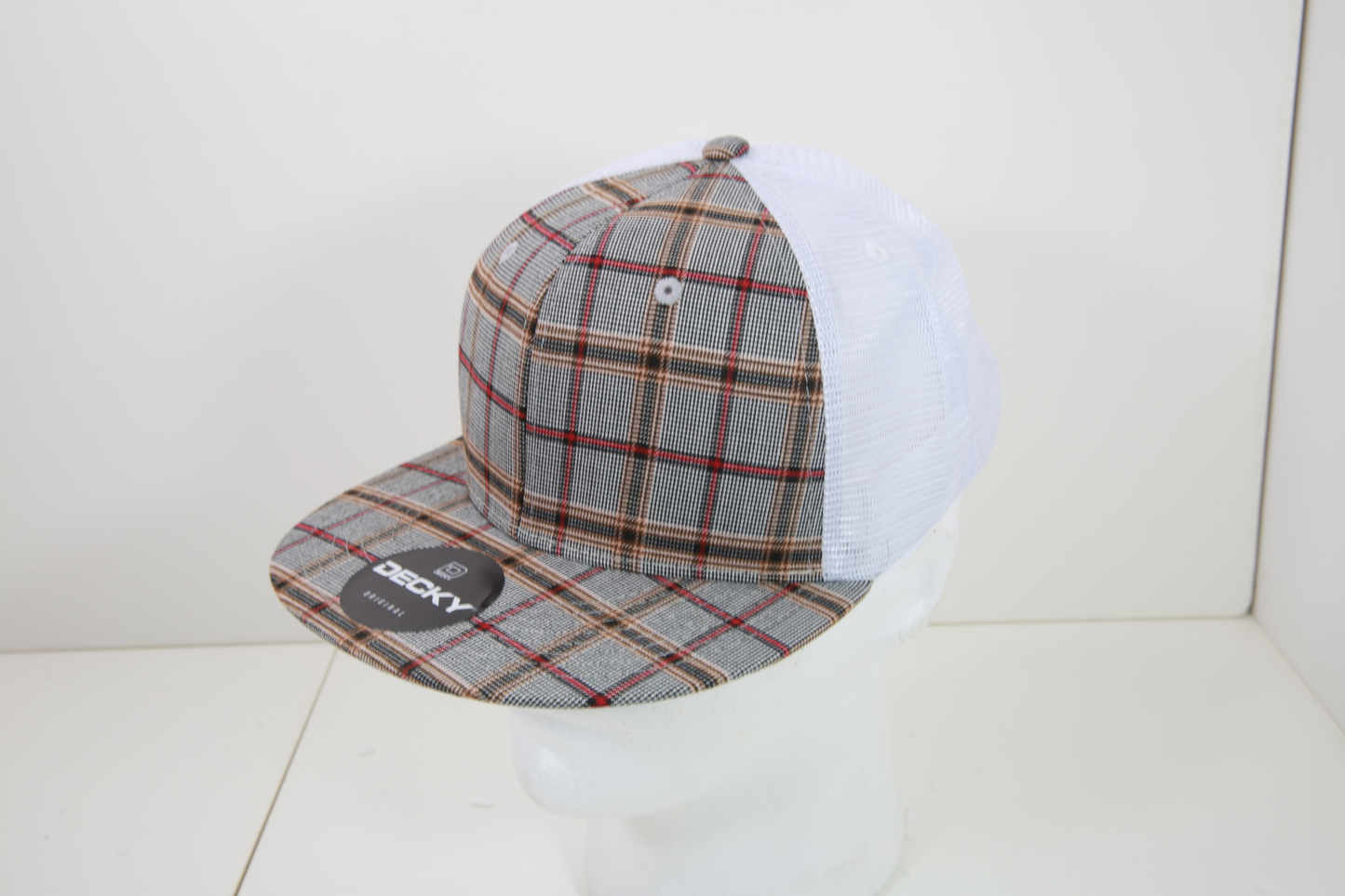 Decky 6015 Baseball Cap - Structured, Flat Brim