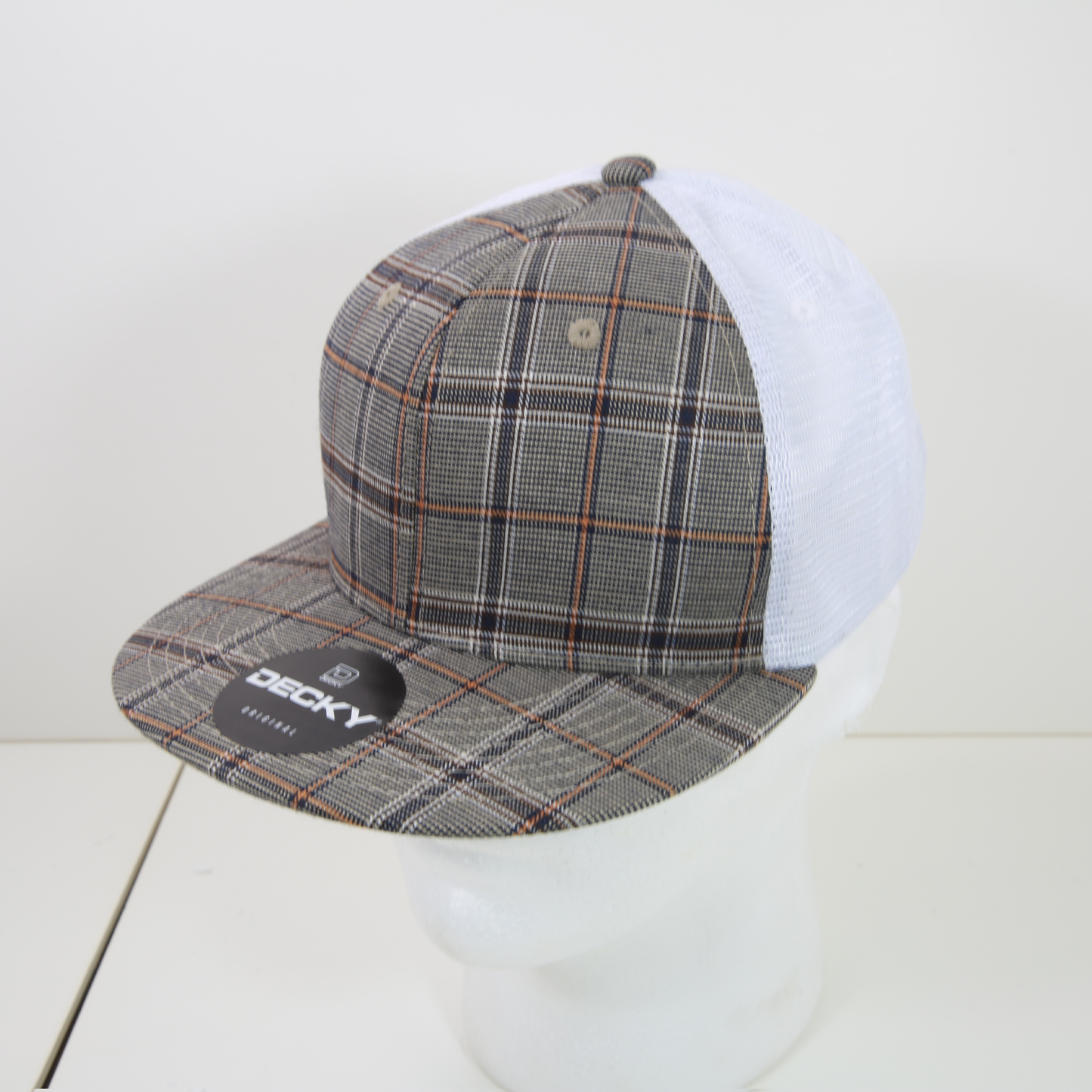 Decky 6015 Baseball Cap - Structured, Flat Brim