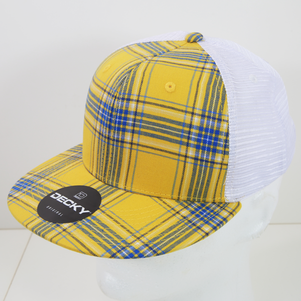 Decky 6015 Baseball Cap - Structured, Flat Brim