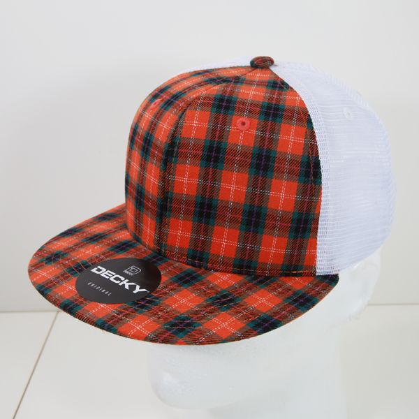 Decky 6015 Baseball Cap - Structured, Flat Brim
