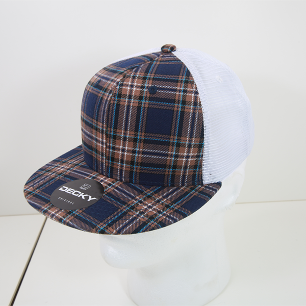 Decky 6015 Baseball Cap - Structured, Flat Brim