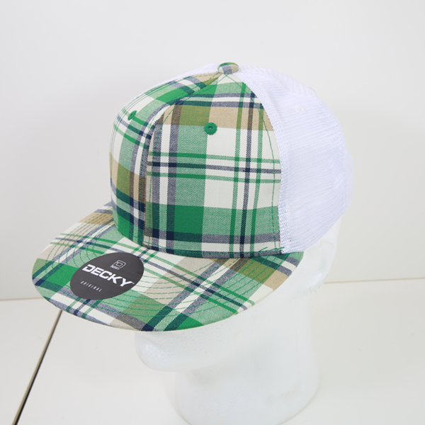Decky 6015 Baseball Cap - Structured, Flat Brim