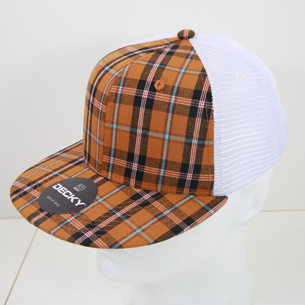 Decky 6015 Baseball Cap - Structured, Flat Brim