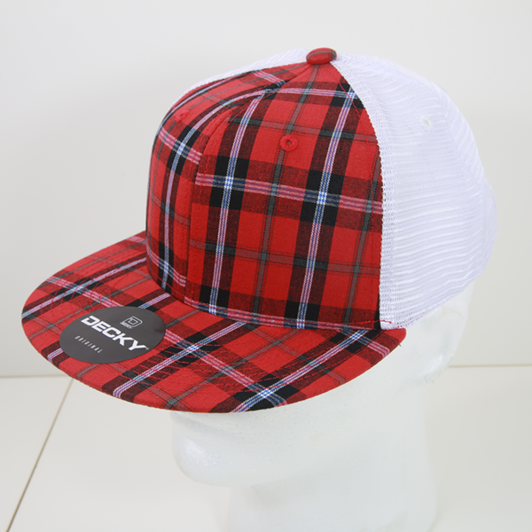 Decky 6015 Baseball Cap - Structured, Flat Brim