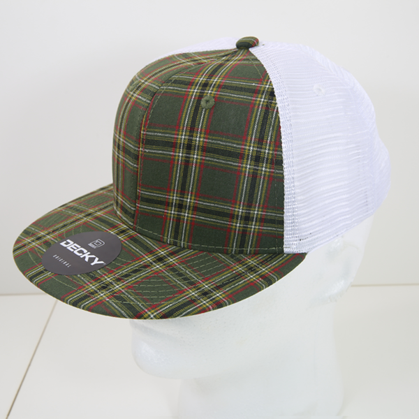 Decky 6015 Baseball Cap - Structured, Flat Brim