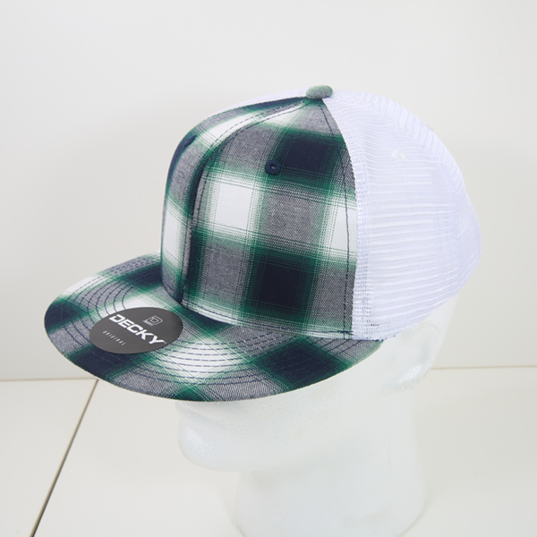 Decky 6015 Baseball Cap - Structured, Flat Brim