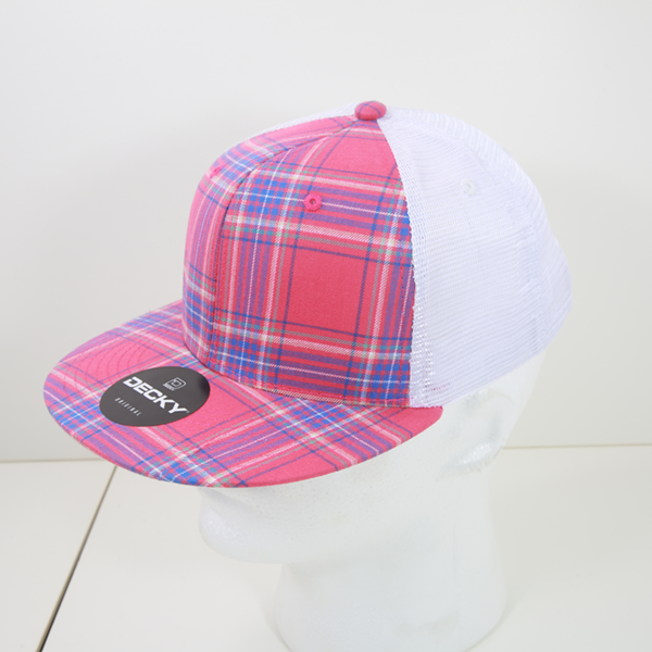 Decky 6015 Baseball Cap - Structured, Flat Brim