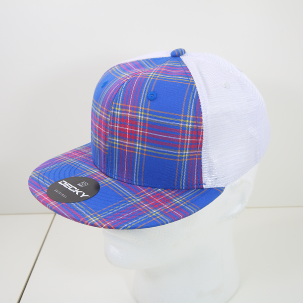 Decky 6015 Baseball Cap - Structured, Flat Brim