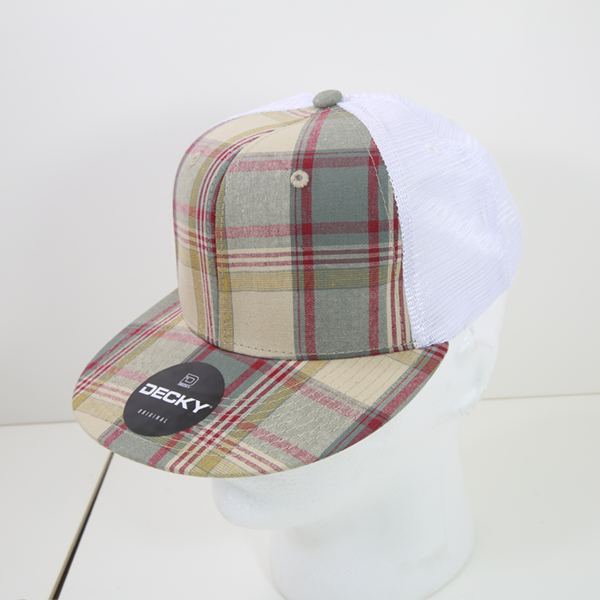 Decky 6015 Baseball Cap - Structured, Flat Brim
