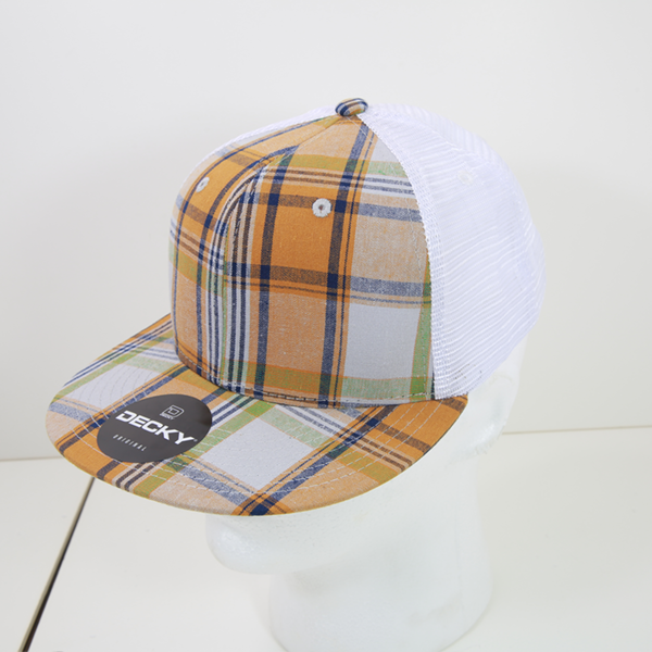 Decky 6015 Baseball Cap - Structured, Flat Brim