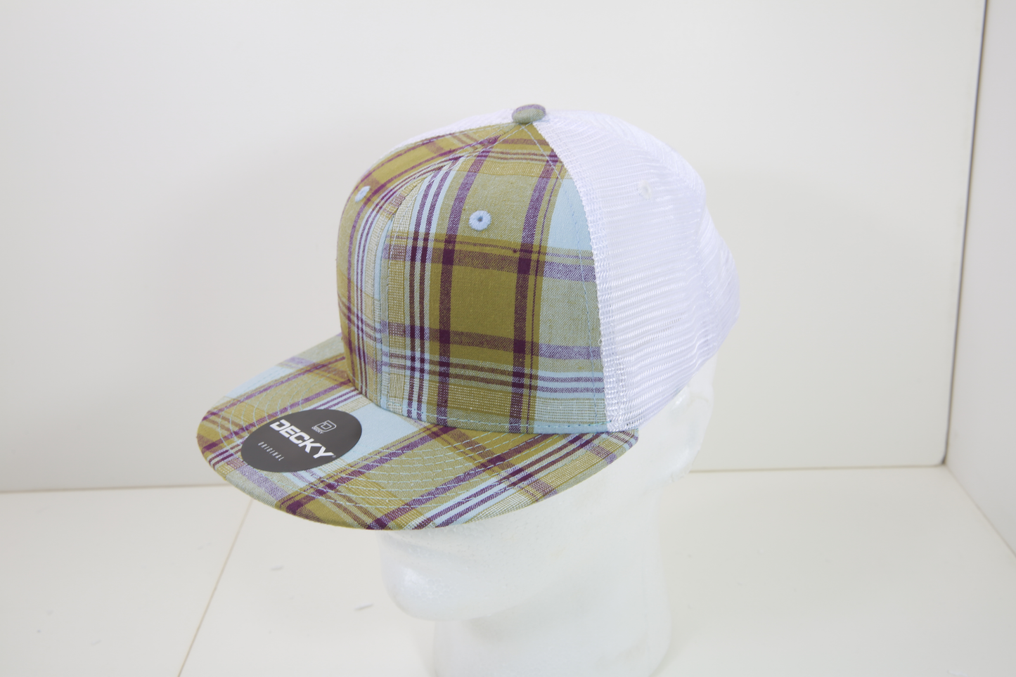 Decky 6015 Baseball Cap - Structured, Flat Brim