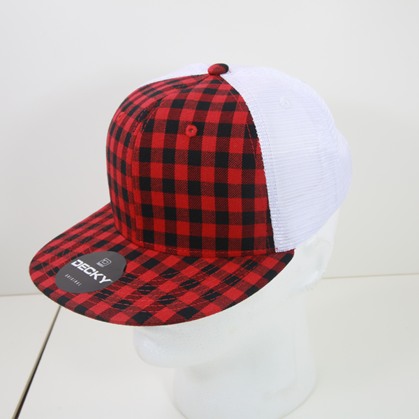 Decky 6015 Baseball Cap - Structured, Flat Brim