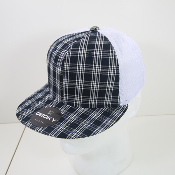 Decky 6015 Baseball Cap - Structured, Flat Brim
