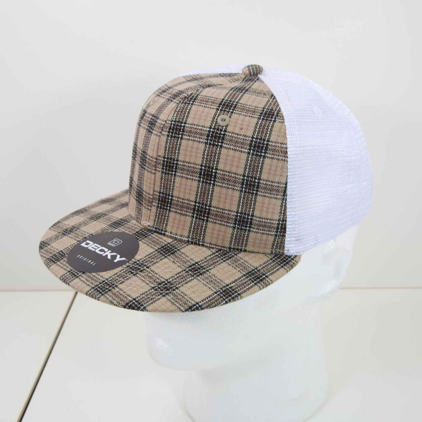 Decky 6015 Baseball Cap - Structured, Flat Brim