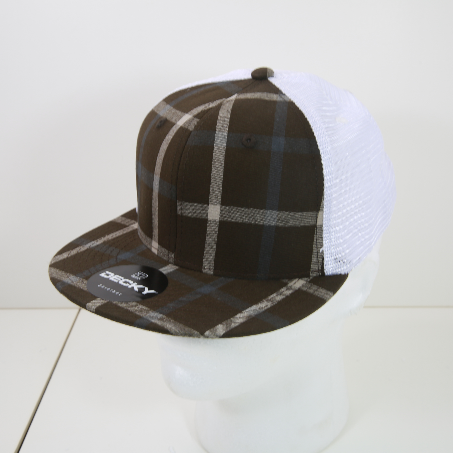 Decky 6015 Baseball Cap - Structured, Flat Brim