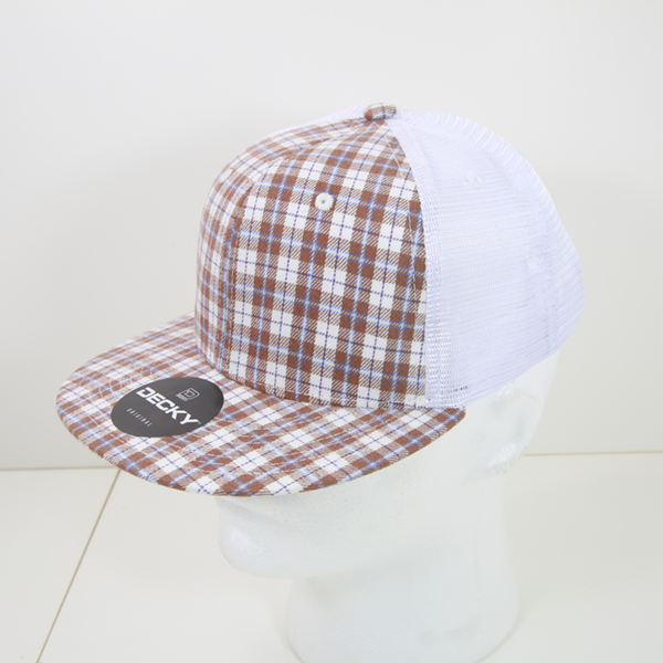 Decky 6015 Baseball Cap - Structured, Flat Brim