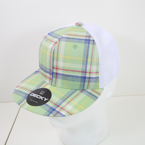 Decky 6015 Baseball Cap - Structured, Flat Brim