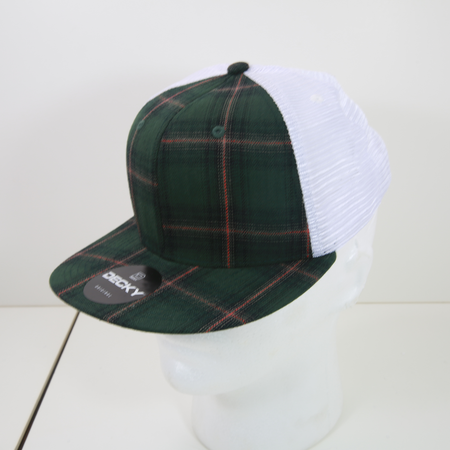Decky 6015 Baseball Cap - Structured, Flat Brim