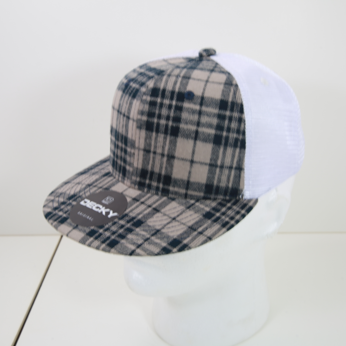 Decky 6015 Baseball Cap - Structured, Flat Brim