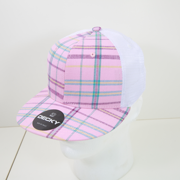 Decky 6015 Baseball Cap - Structured, Flat Brim