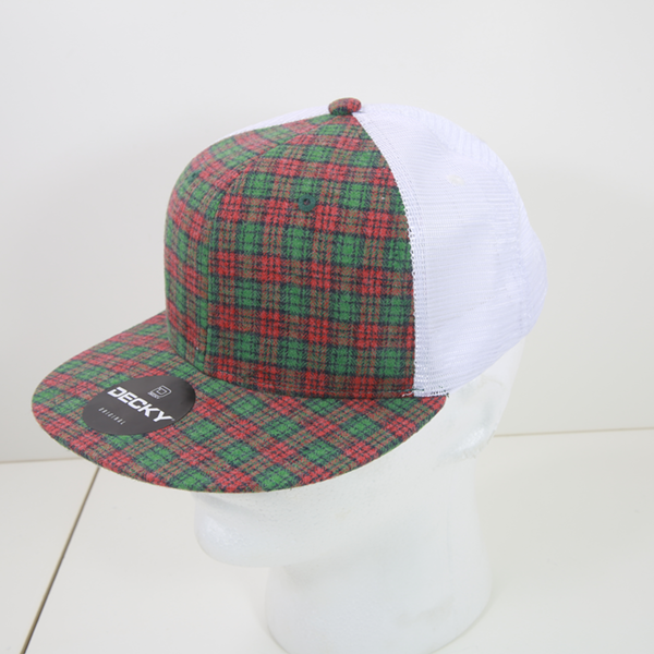 Decky 6015 Baseball Cap - Structured, Flat Brim