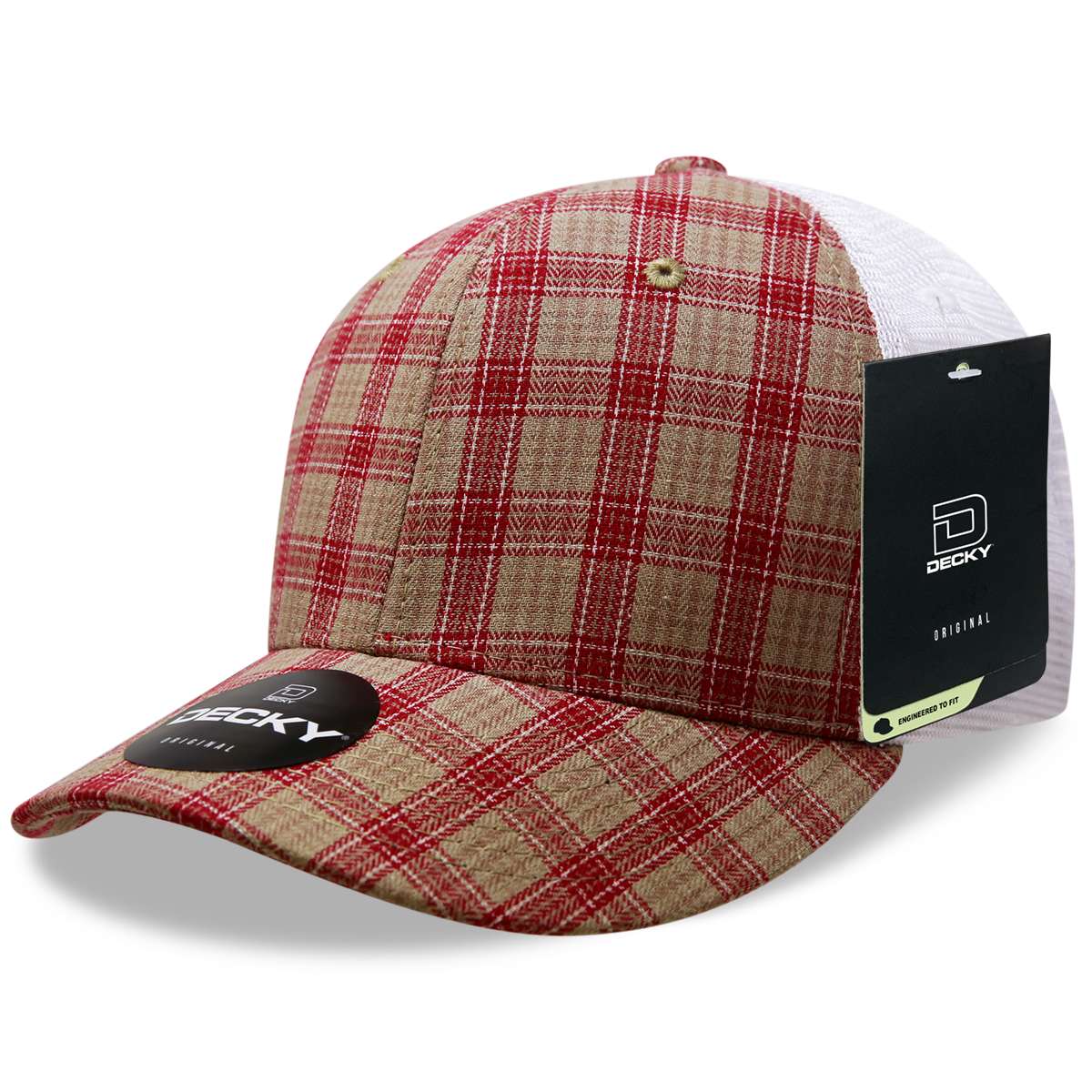 Decky 6017 Baseball Cap - Structured, Curved Brim