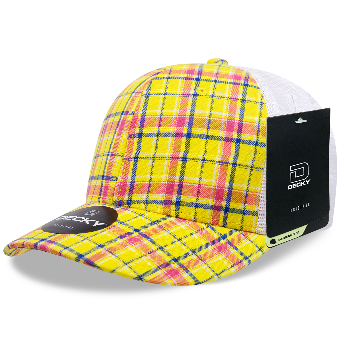 Decky 6017 Baseball Cap - Structured, Curved Brim