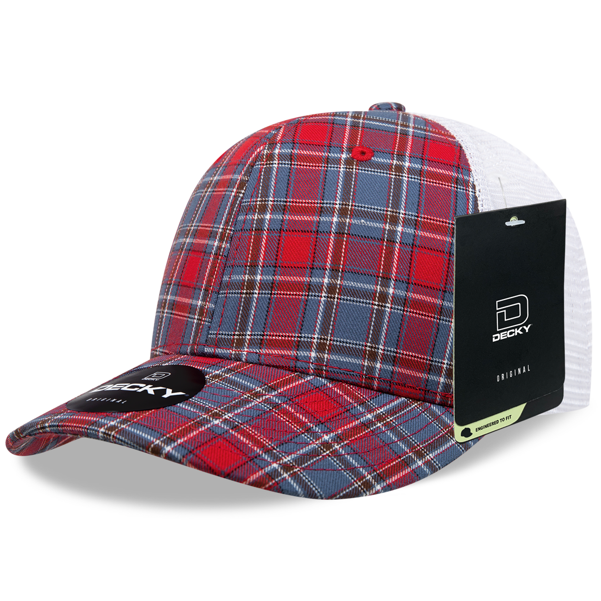 Decky 6017 Baseball Cap - Structured, Curved Brim