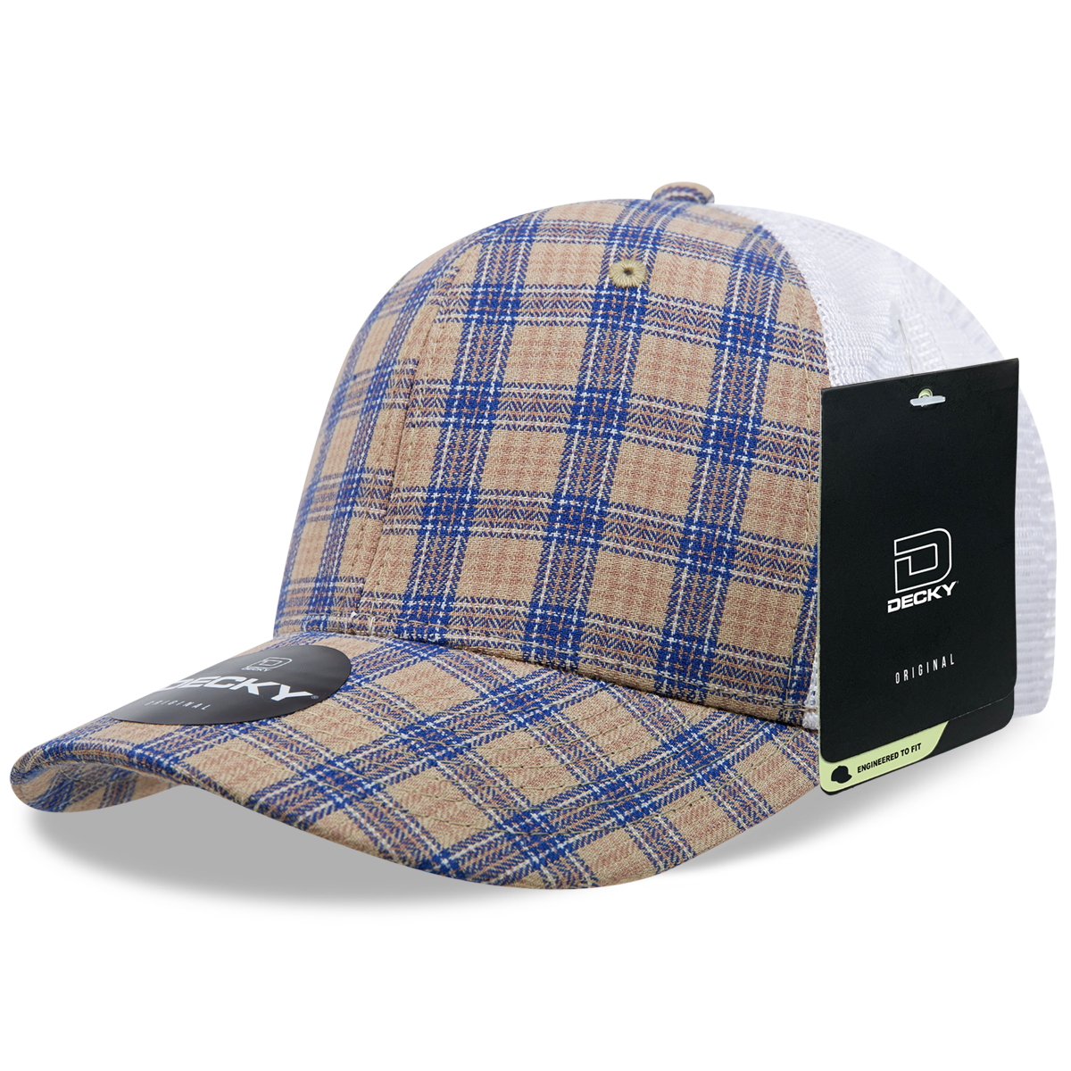 Decky 6017 Baseball Cap - Structured, Curved Brim