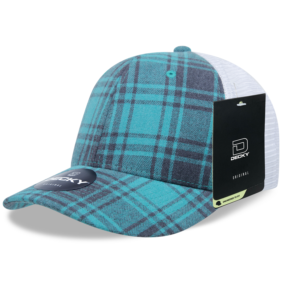 Decky 6017 Baseball Cap - Structured, Curved Brim
