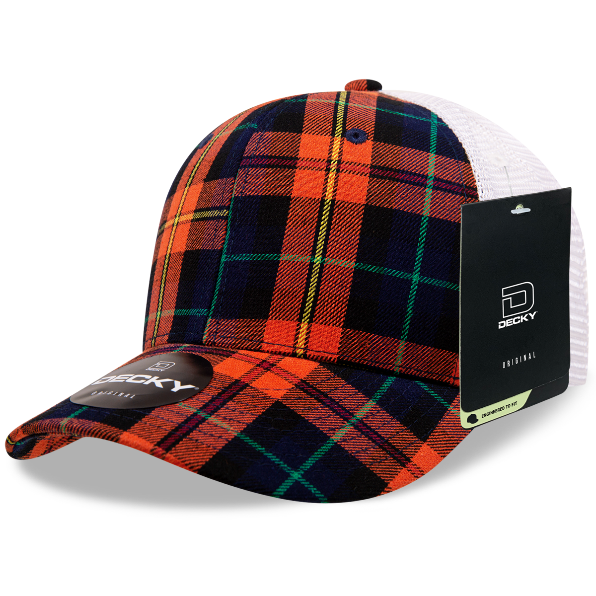 Decky 6017 Baseball Cap - Structured, Curved Brim