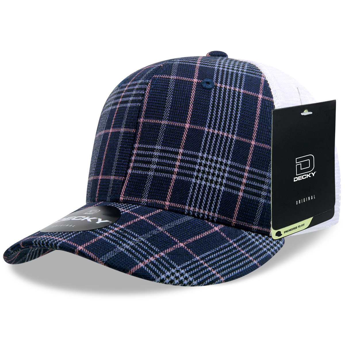 Decky 6017 Baseball Cap - Structured, Curved Brim