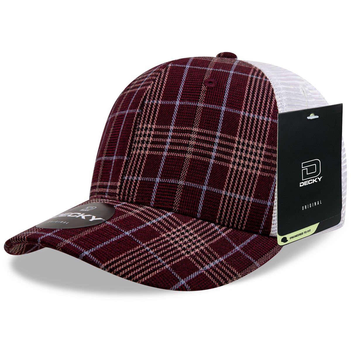 Decky 6017 Baseball Cap - Structured, Curved Brim
