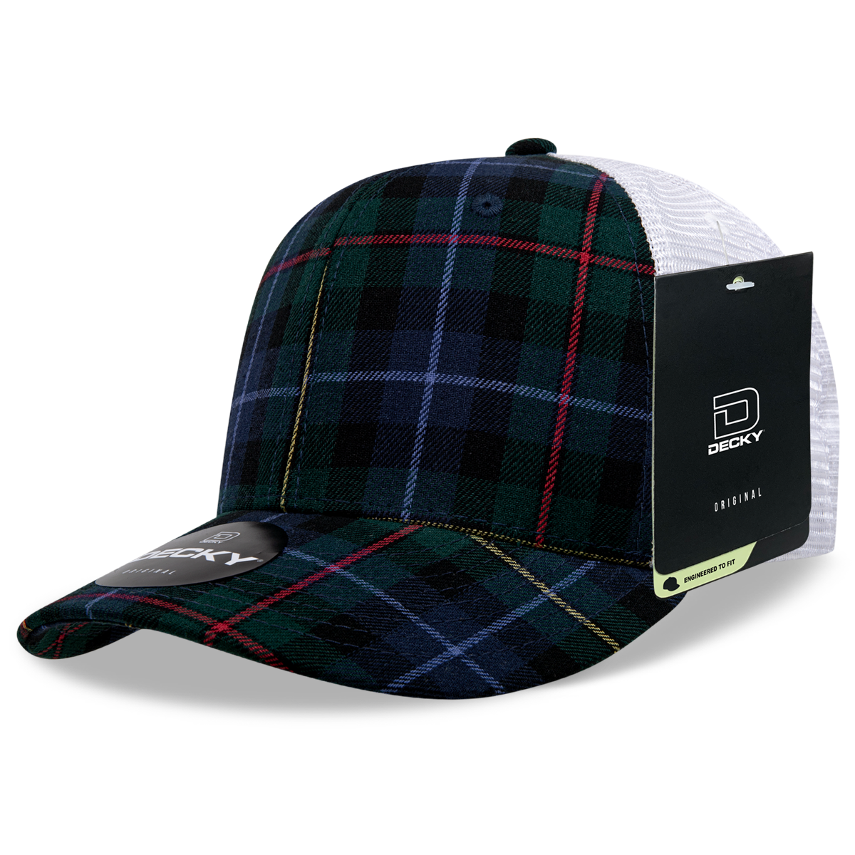 Decky 6017 Baseball Cap - Structured, Curved Brim