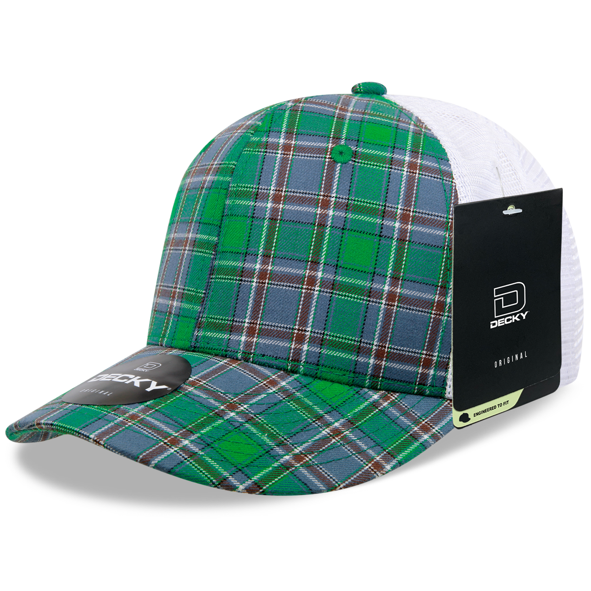 Decky 6017 Baseball Cap - Structured, Curved Brim