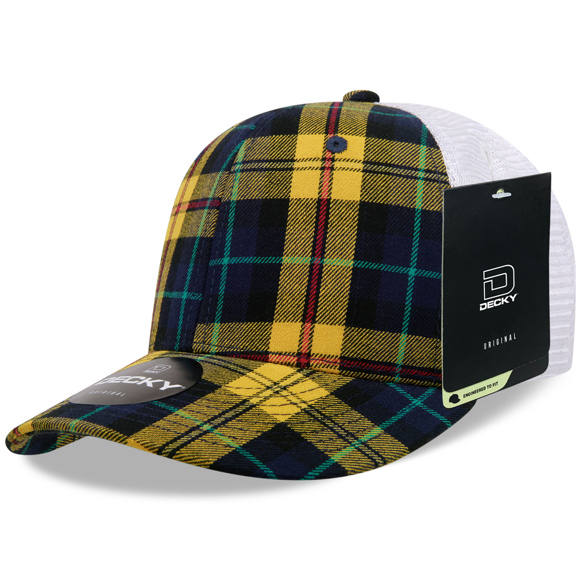 Decky 6017 Baseball Cap - Structured, Curved Brim