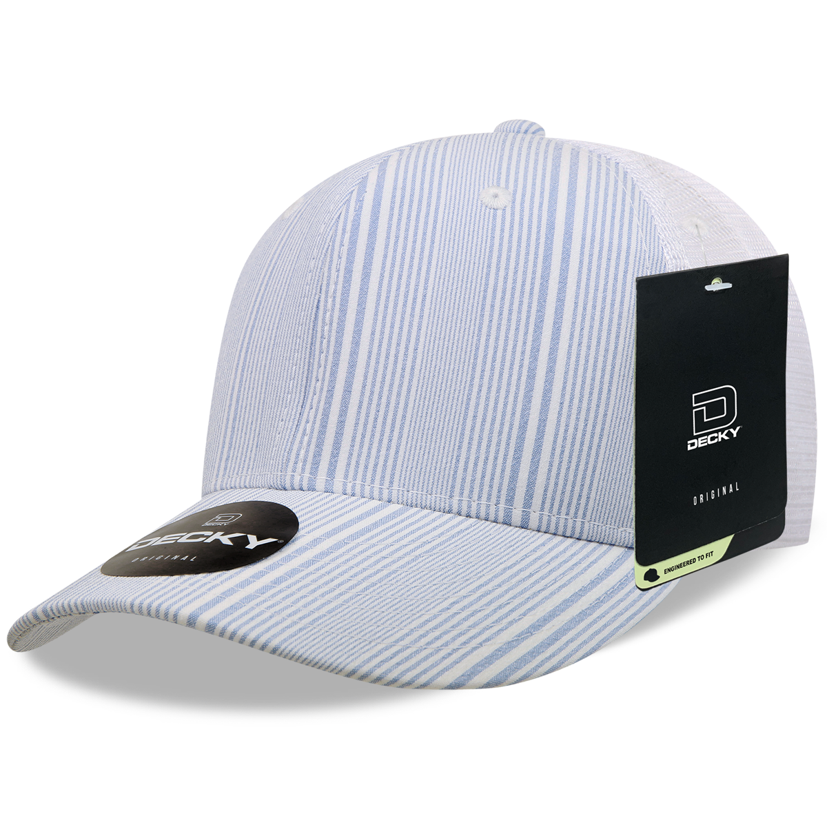 Decky 6017 Baseball Cap - Structured, Curved Brim