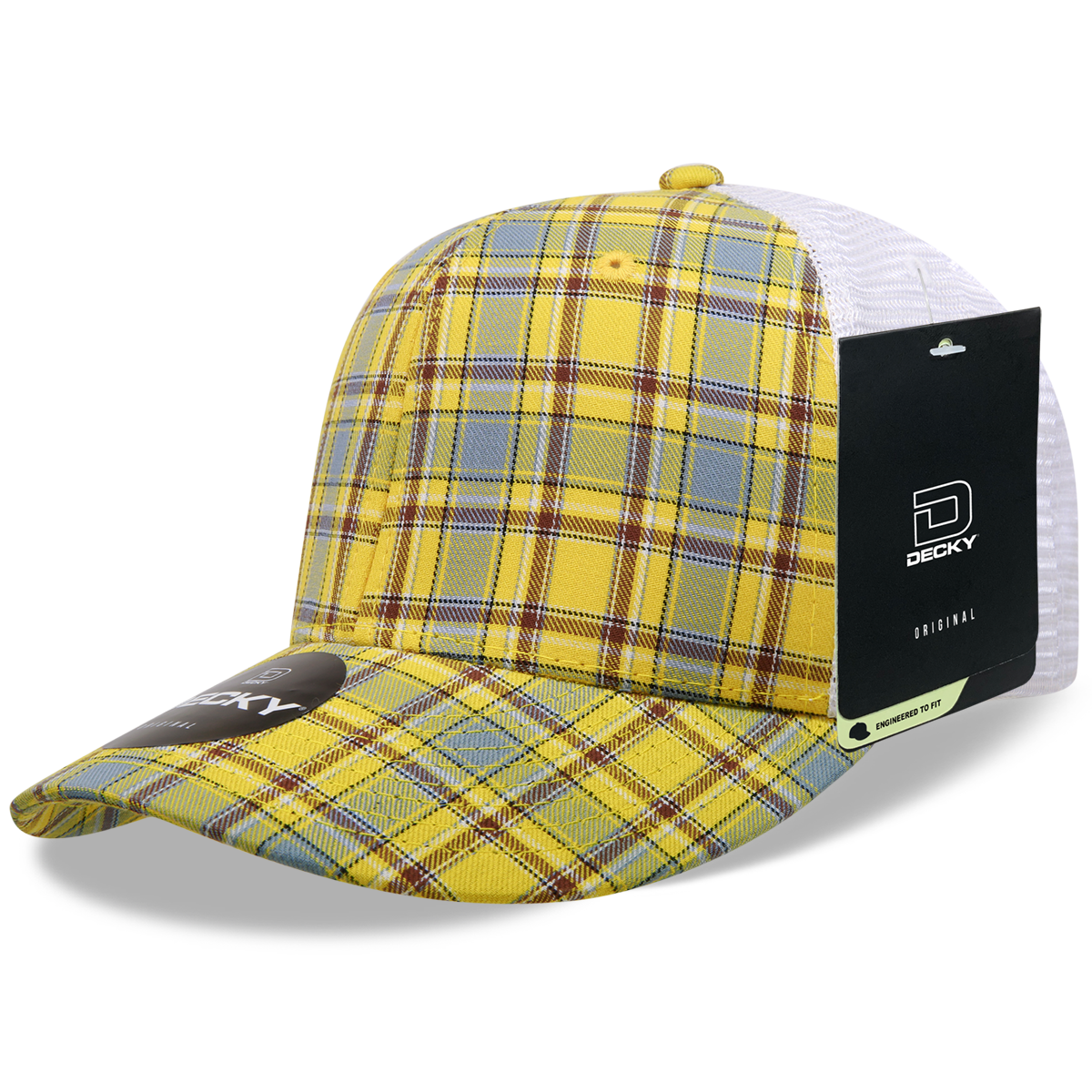 Decky 6017 Baseball Cap - Structured, Curved Brim