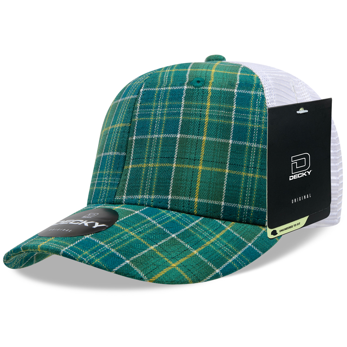 Decky 6017 Baseball Cap - Structured, Curved Brim