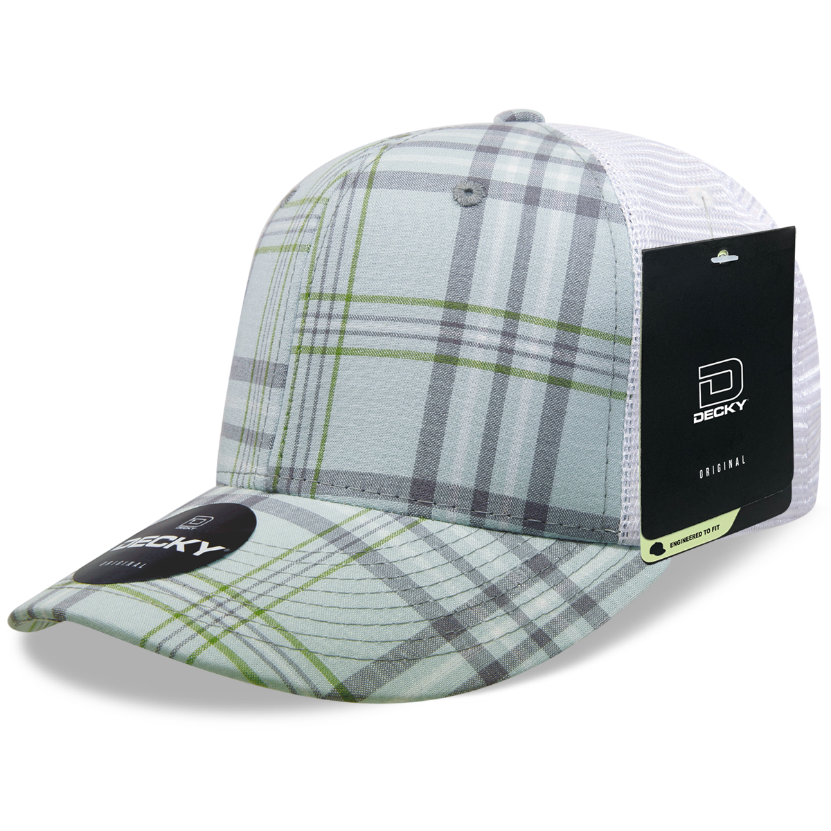 Decky 6017 Baseball Cap - Structured, Curved Brim