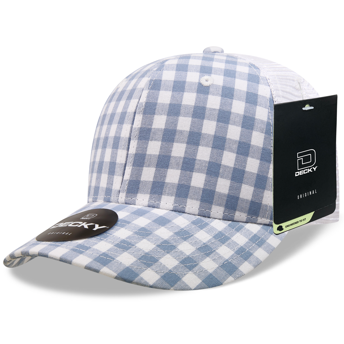 Decky 6017 Baseball Cap - Structured, Curved Brim