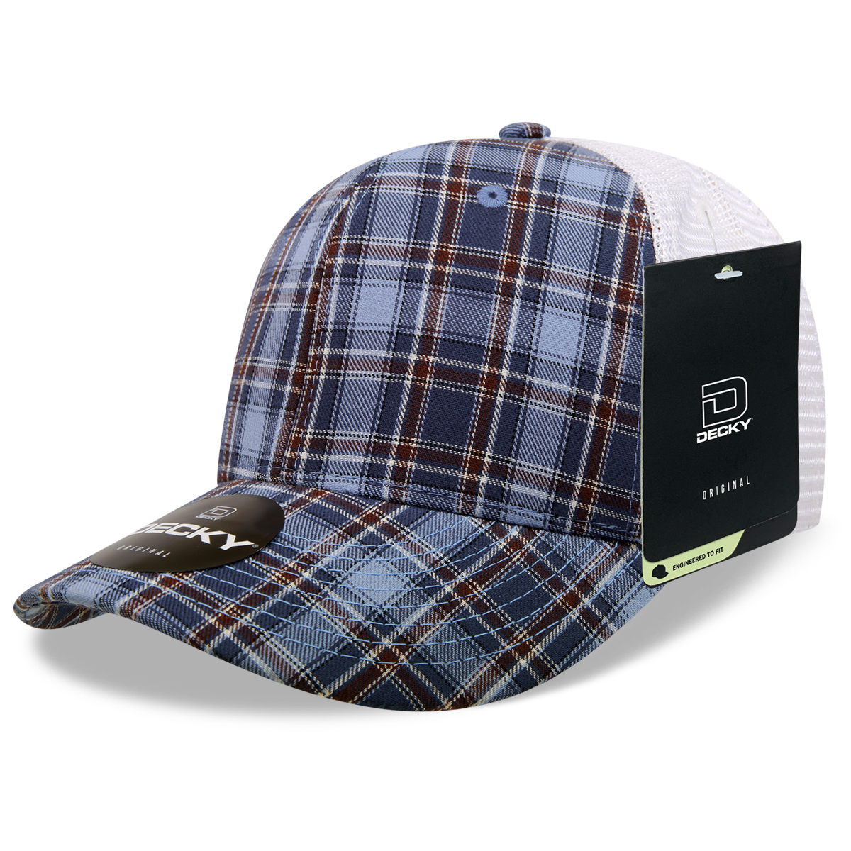 Decky 6017 Baseball Cap - Structured, Curved Brim