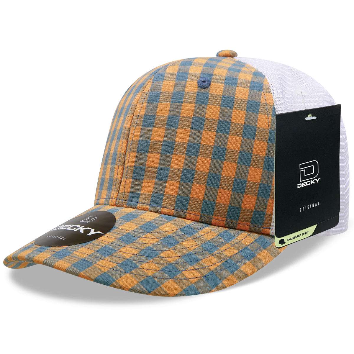 Decky 6017 Baseball Cap - Structured, Curved Brim