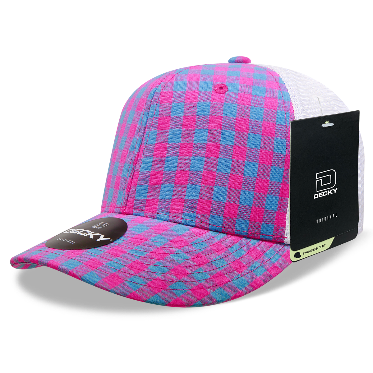 Decky 6017 Baseball Cap - Structured, Curved Brim
