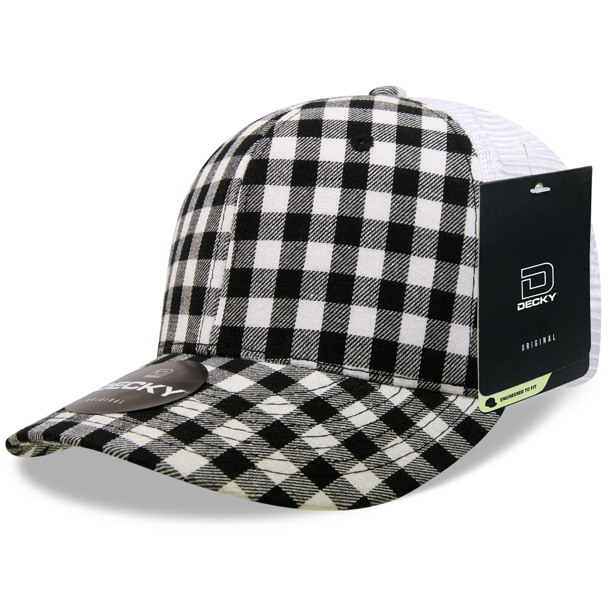 Decky 6017 Baseball Cap - Structured, Curved Brim