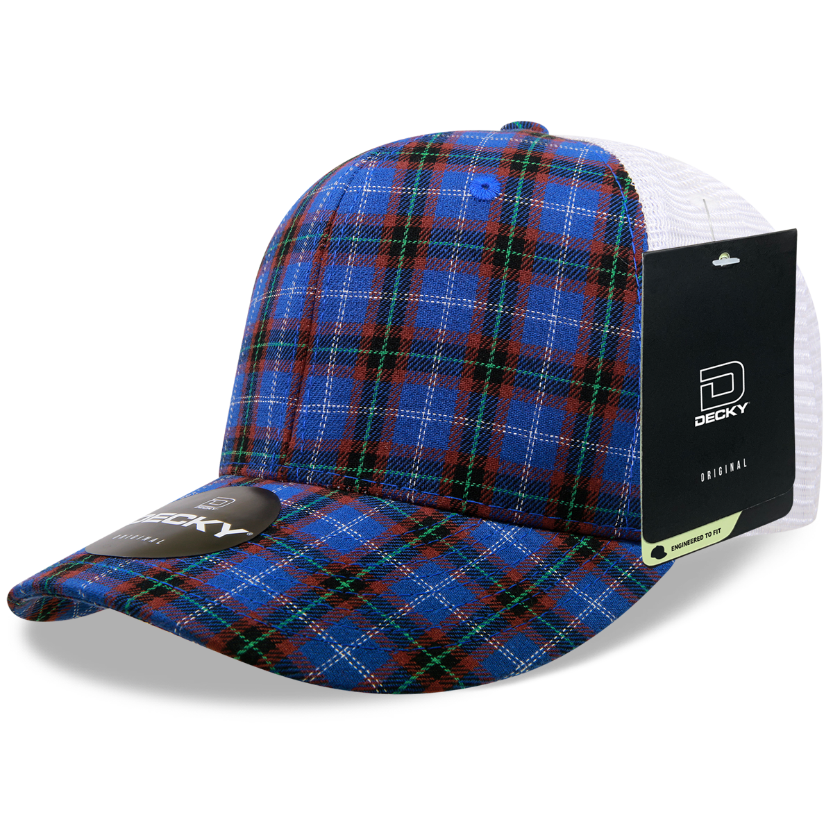 Decky 6017 Baseball Cap - Structured, Curved Brim