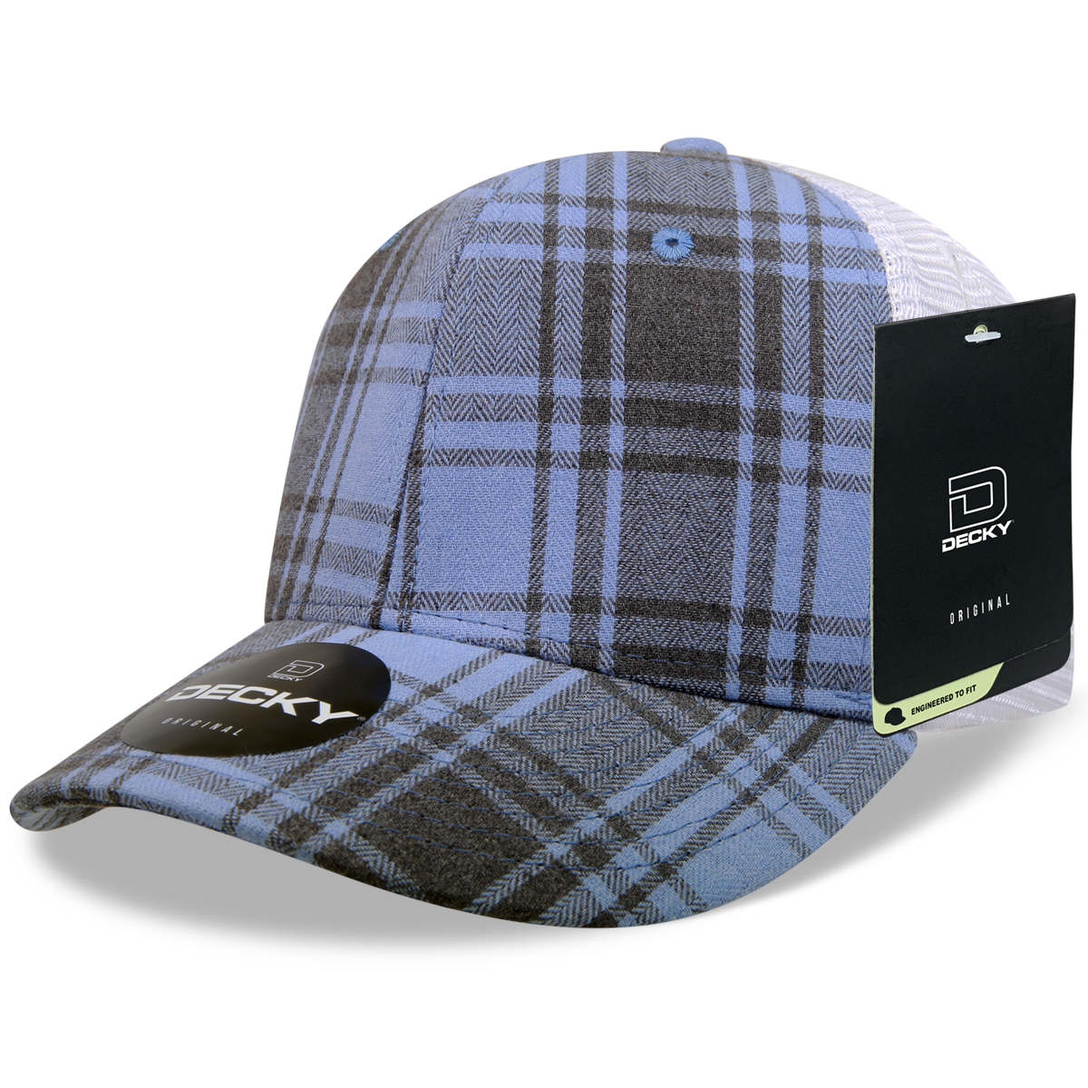 Decky 6017 Baseball Cap - Structured, Curved Brim